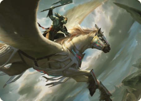 Dominaria United Art Series 05/81 Cleaving Skyrider - Joshua Raphael