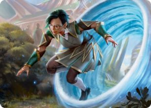 Strixhaven School of Mages Art Series 06/81 Vortex Runner - Billy Christian