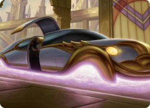 Streets of New Capenna Art Series 06/81 Mysterious Limousine - Dan Scott