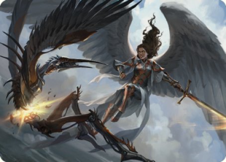 Dominaria United Art Series 07/81 Destroy Evil - Anna Christenson