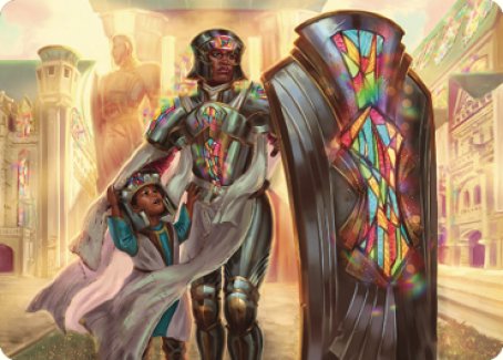 Dominaria United Art Series 08/81 Guardian of New Benalia - Ernanda Souza