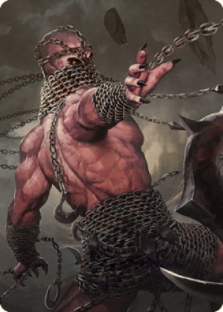 Battle for Baldur's Gate Art Series 08/81 Chain Devil - Bartek Fedyczak