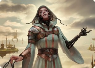 Dominaria United Art Series 11/81 Phyrexian Missionary - Mila Pesic