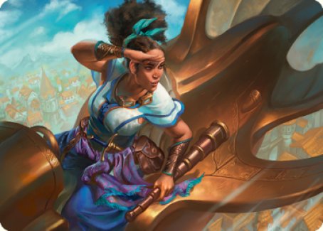 Dominaria United Art Series 17/81 Talas Lookout - Julia Metzger