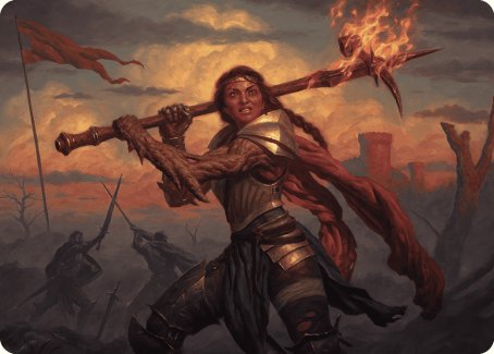 Wilds of Eldraine Art Series 18/81 Imodane, the Pyromancer - Chris Rahn