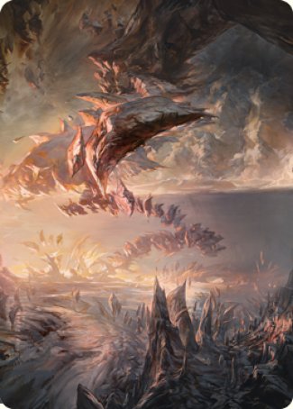 Zendikar Rising Art Series 27/81 Needleverge Pathway - Noah Bradley