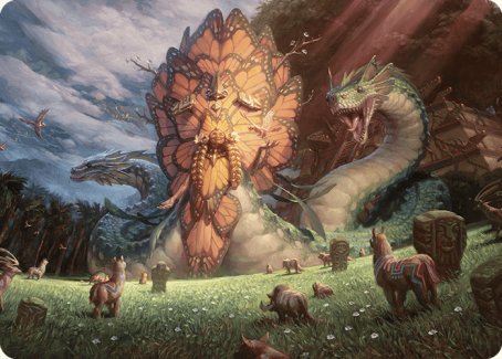 Lost Caverns of Ixalan Art Series 30/81 Ojer Kaslem, Deepest Growth - Ryan Pancoast