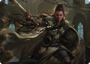 Dominaria United Art Series 55/81 Shanna, Purifying Blade - Magali Villeneuve