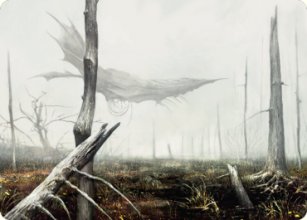 Dominaria United Art Series 64/81 Swamp - Seb Mckinnon