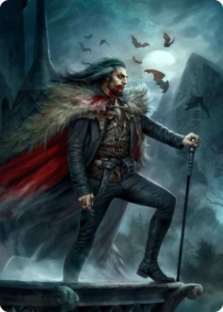 Innistrad Crimson Vow Art Series 71/81 Dracula, Blood Immortal - Greg Staples