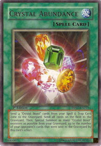 Crystal Abundance Yu-Gi-Oh! (Rare)(DP07-EN015)