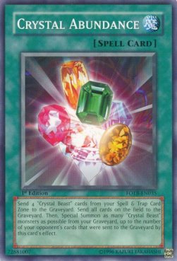 Crystal Abundance Yu-Gi-Oh! (FOTB-EN035)