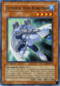 Elemental HERO Bubbleman (Rare)(CRV-EN014)