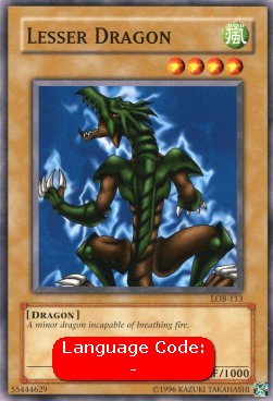 Lesser Dragon (SBCB-EN113)