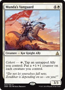 Oath of the Gatewatch 029/184 Munda's Vanguard (Foil)