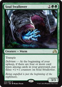 Shadows Over Innistrad 230/297 Soul Swallower (Foil)