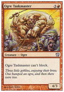 Ninth Edition 205/350 Ogre Taskmaster