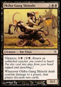 Betrayers of Kamigawa 076/165 Okiba-Gang Shinobi