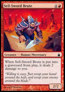 Ravnica: City of Guilds 142/306 Sell-Sword Brute