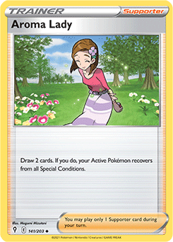 Evolving Skies 141/203 Aroma Lady (Reverse Holo)