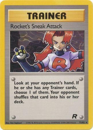 Team Rocket 72/82 Rocket's Sneak Attack