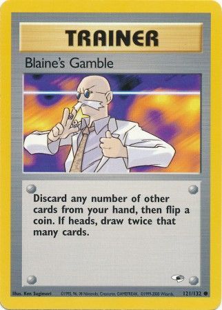 Gym Heroes 121/132 Blaine's Gamble (AS)