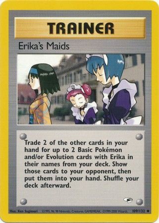 Gym Heroes 109/132 Erika's Maids (AS)