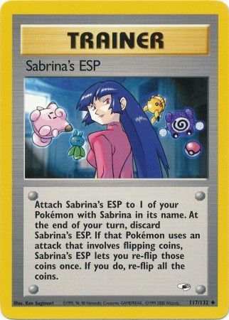 Gym Heroes 117/132 Sabrina's ESP (AS)