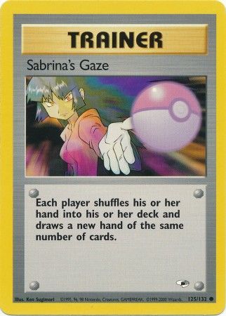 Gym Heroes 125/132 Sabrina's Gaze (AS)