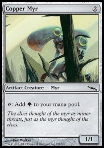 Mirrodin 158/306 Copper Myr