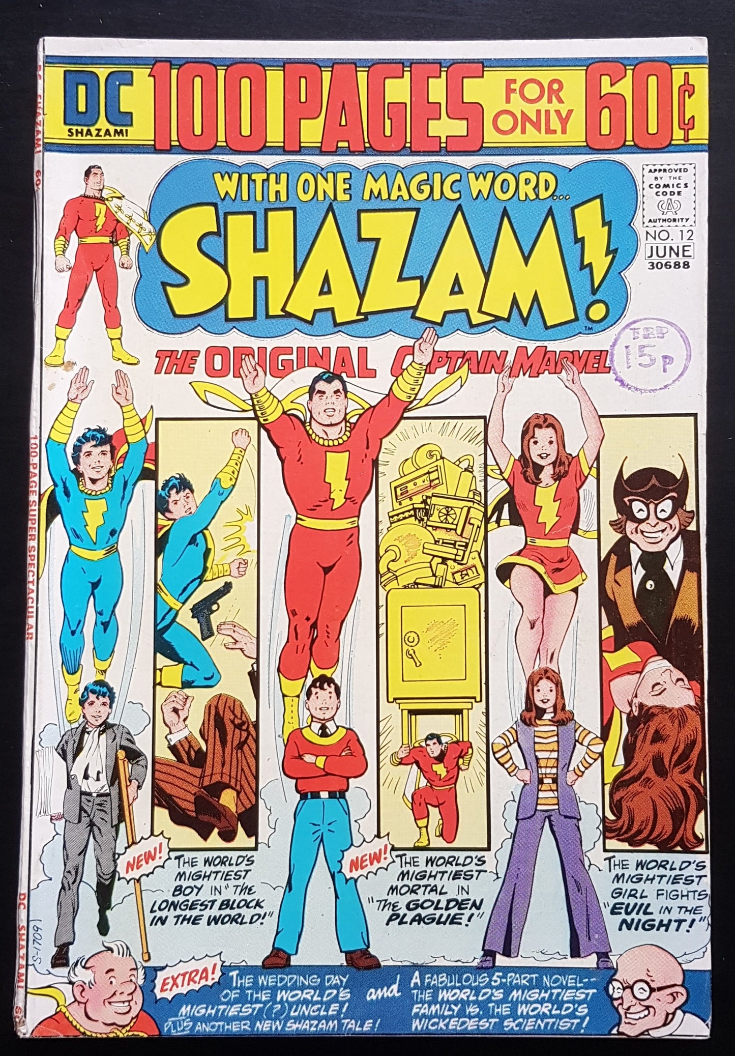 Shazam #12 DC Comics (1973)