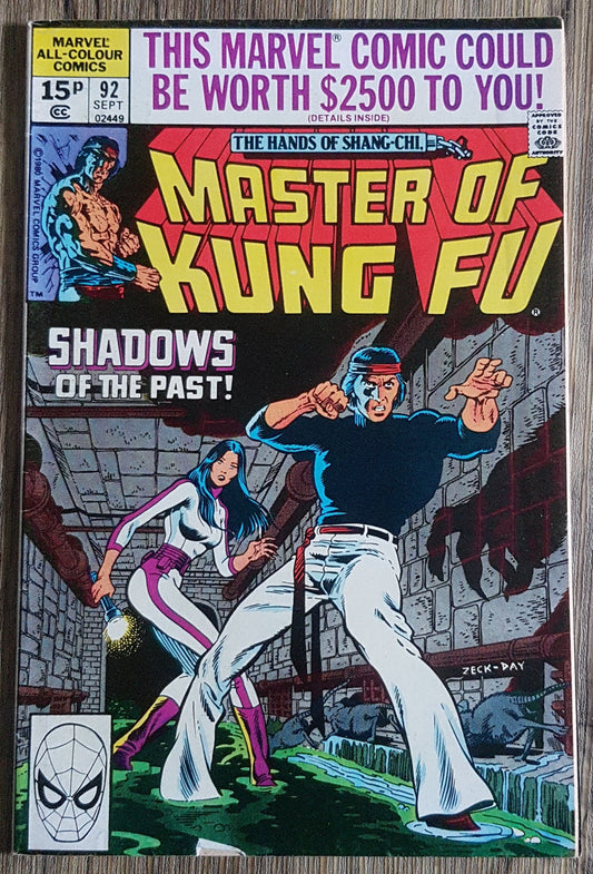 Master of Kung Fu #92 Marvel Comics (1970)