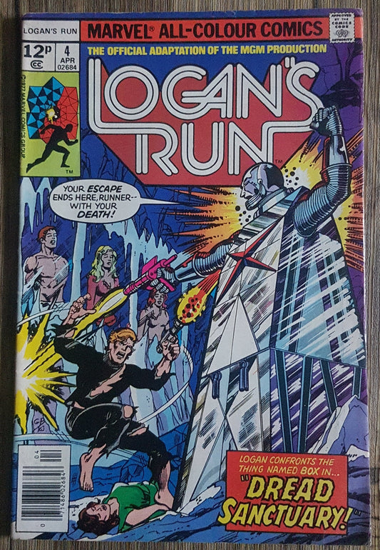 Logan's Run #4 Marvel Comics (1976)