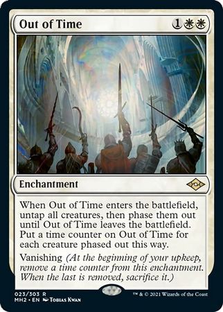 Modern Horizons 2 023/303 Out of Time (Silver Stamped)