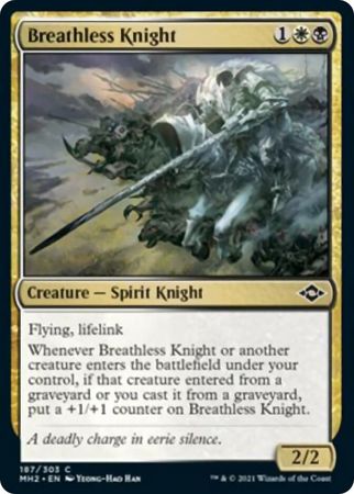 Modern Horizons 2 187/303 Breathless Knight (Foil)