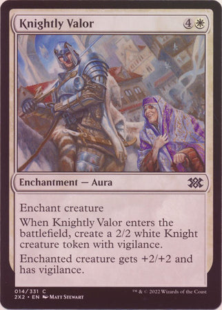 Double Masters 2022 014/331 Knightly Valor