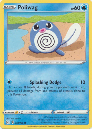 Lost Origin 030/196 Poliwag (Reverse Holo)