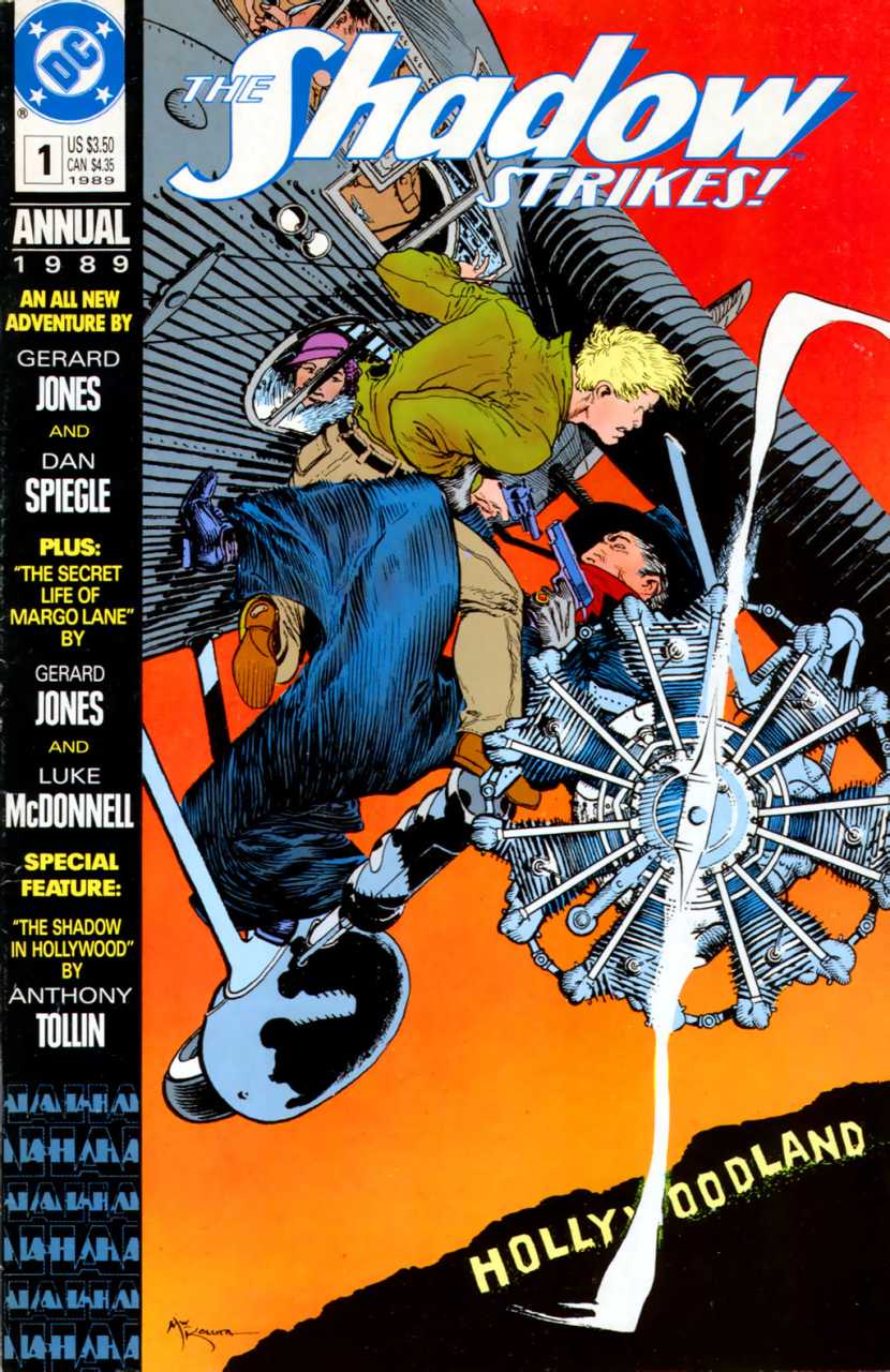 The Shadow Strikes Annual #1 DC Comics (1989)