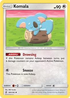 Unified Minds 185/236 Komala (Reverse Holo)