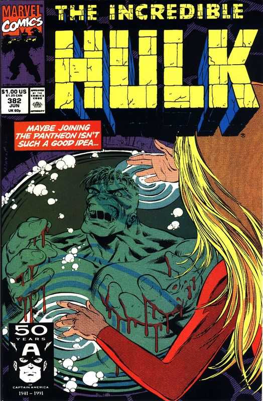 Incredible Hulk #382 Marvel Comics (1968)