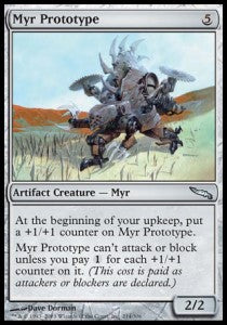 Mirrodin 214/306 Myr Prototype