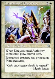 Judgement 031/143 Unquestioned Authority