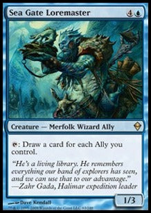 Zendikar 063/249 Sea Gate Loremaster