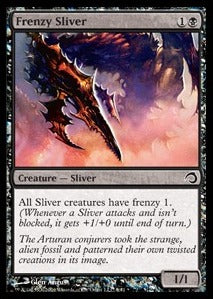 Premium Deck Series Slivers 06/41 Frenzy Sliver (Foil)