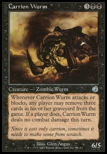 Torment 055/143 Carrion Wurm