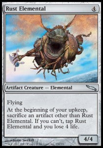 Mirrodin 234/306 Rust Elemental