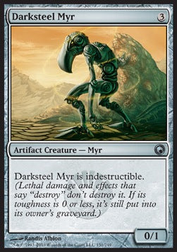 Scars of Mirrodin 151/249 Darksteel Myr