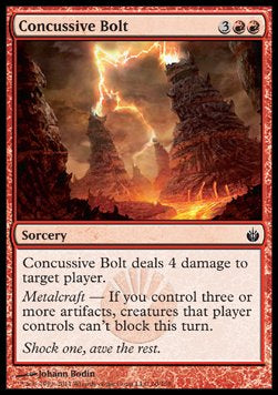 Mirrodin Besieged 060/155 Concussive Bolt