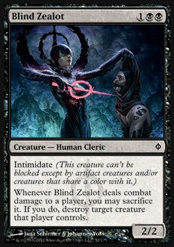 New Phyrexia 052/175 Blind Zealot