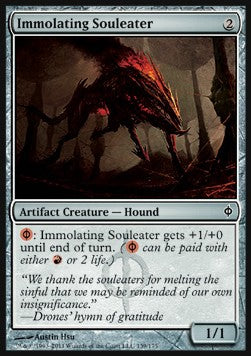 New Phyrexia 139/175 Immolating Souleater